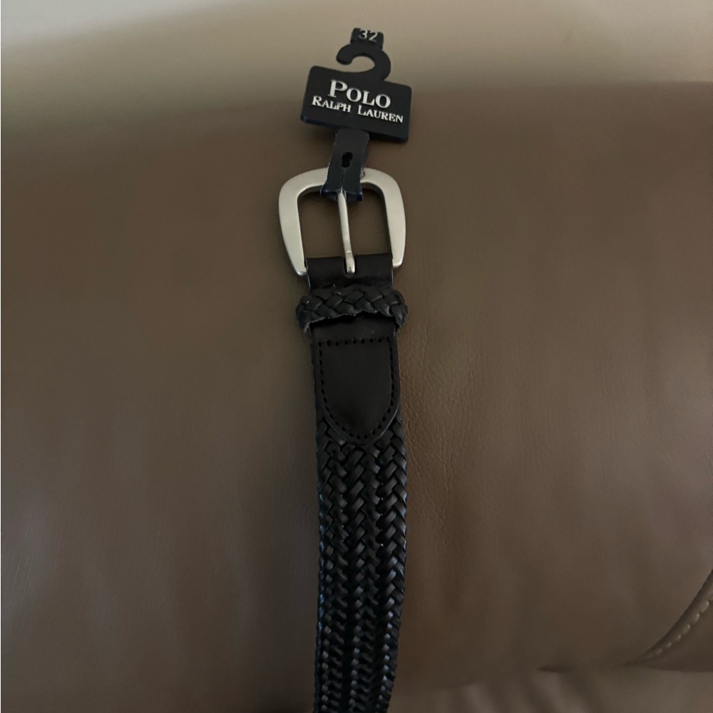 Polo by Ralph Lauren Dark Braided Belt